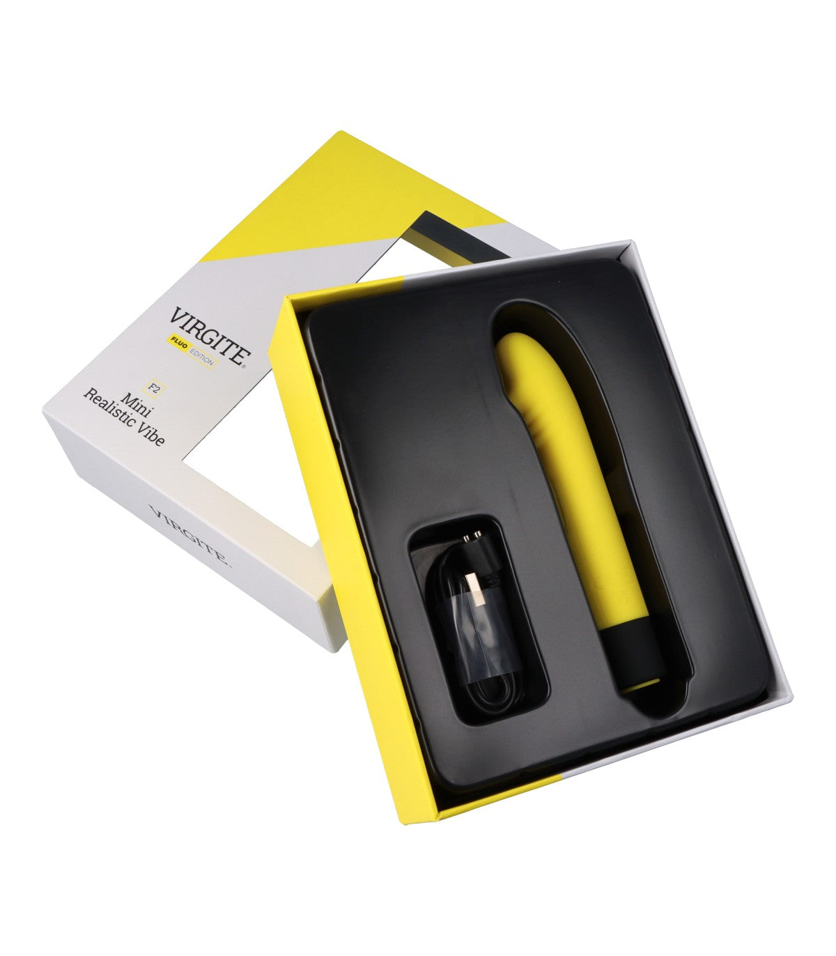 VIBRADOR F2 FLUO SILICONA RECARGABLE - VIRGITE