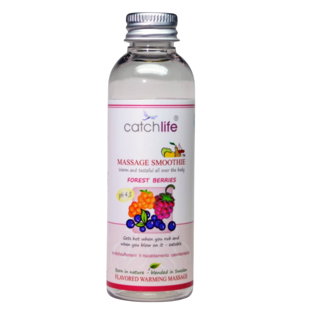 LUBRICANTE Diversión Efecto Calor Moras del Bosque Natural 75 Ml - CATCHLIFE