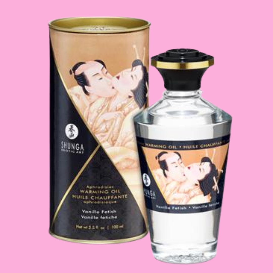 Aceite Afrodisiaco Efecto Calor de Vainilla 100 Ml Shunga