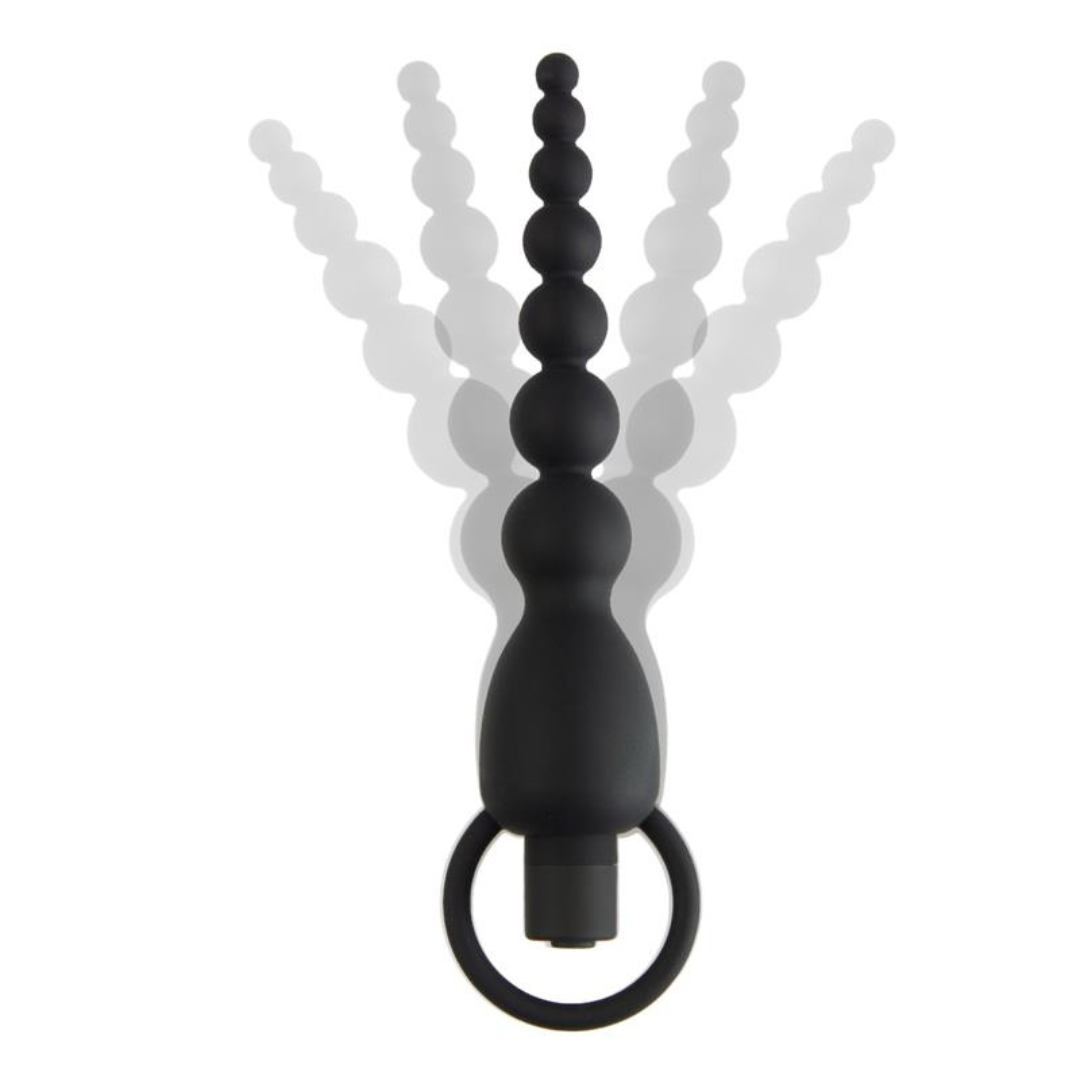 Cadena Anal Marbe con Vibración USB Silicona - TARDENOCHE