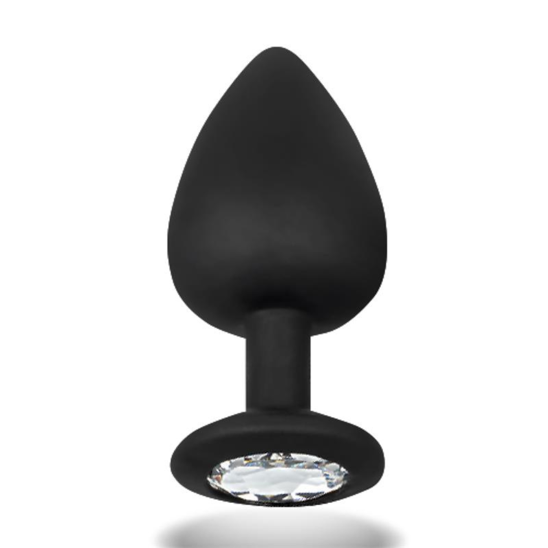 PLUG JOYA ANAL SILICONA NEGRO TALLA L - AFTERDARK BY LATATOBED