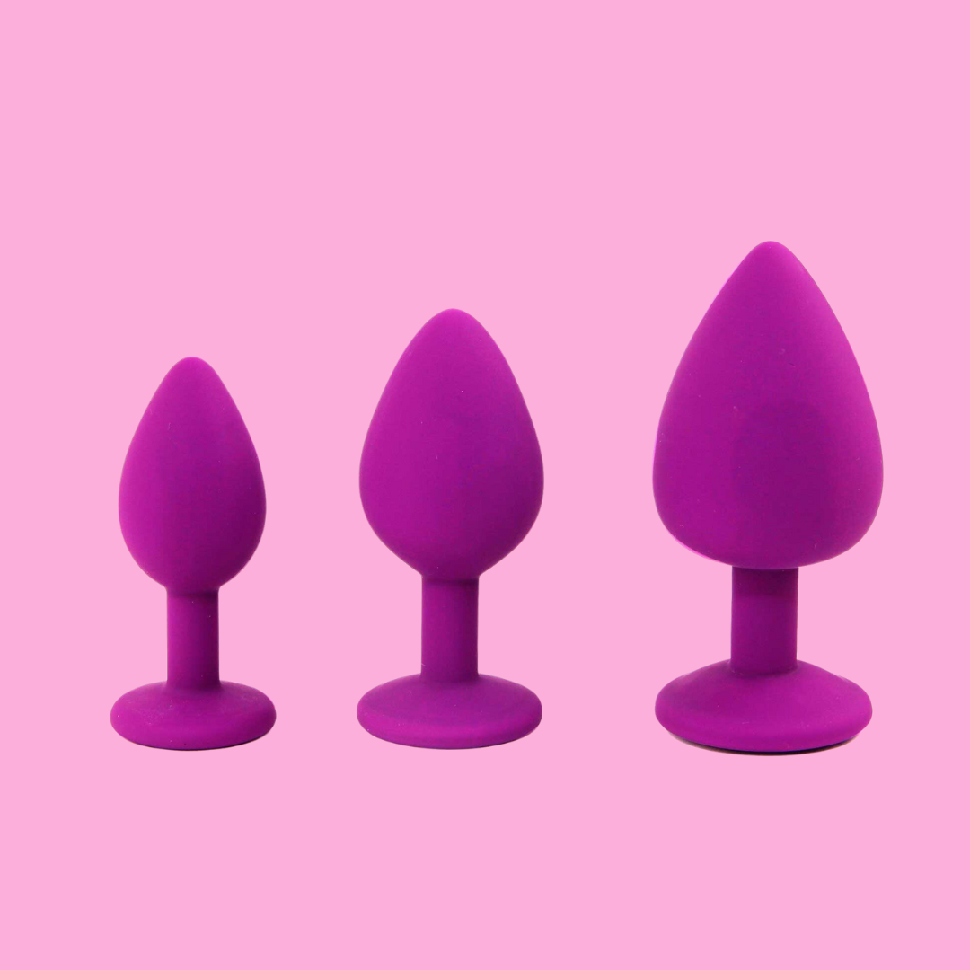 KIT JOYAS SILICONA S, M Y L. - Candy & Lust