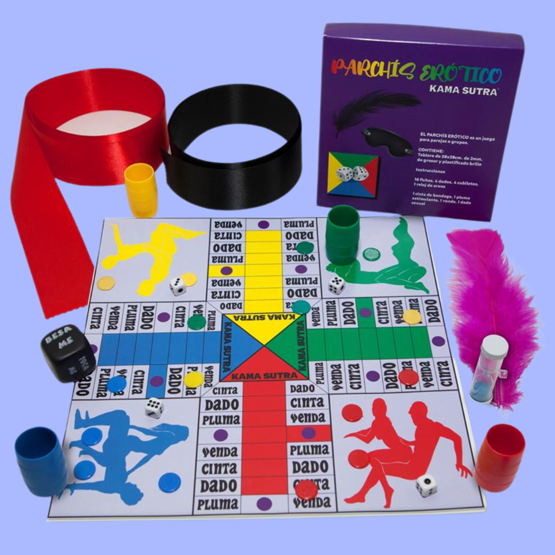 JUEGO PARCHÍS ERÓTICO DIABLO PICANTE - EROTIC PATCH