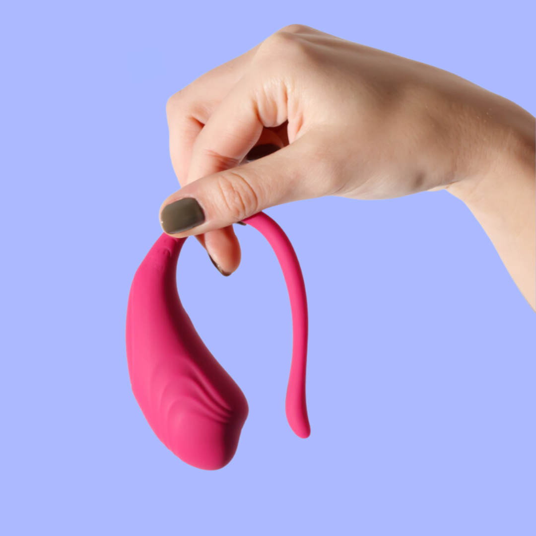 HUEVO VIBRADOR TAMAGO CON MANDO ROSA