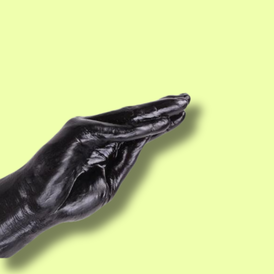 BRAZO REALISTA 35,5CM NEGRO - DINOO ROUGH RUBBER