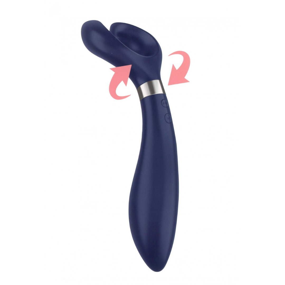 SATISFYER - ENDLESS FUN MULTI VIBRADOR 3 AZUL / NEGRO