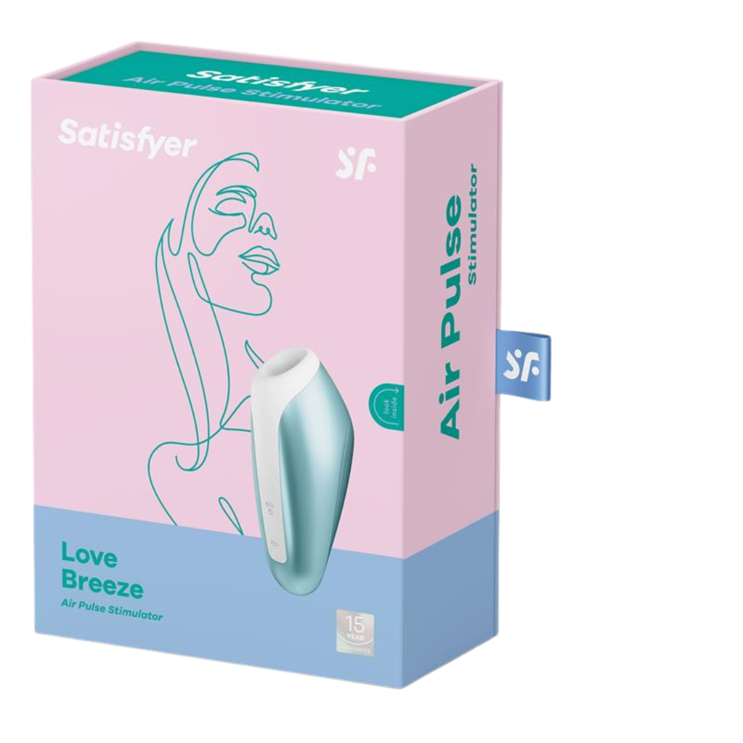 SATISFYER - LOVE BREEZE SUCCIONADOR ICE BLUE