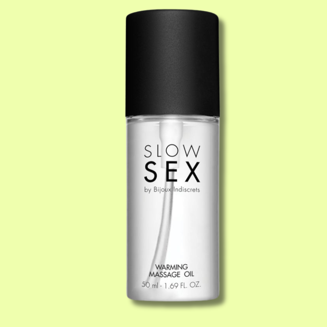 ACEITE MASAJE EFECTO CALOR - SLOW SEX