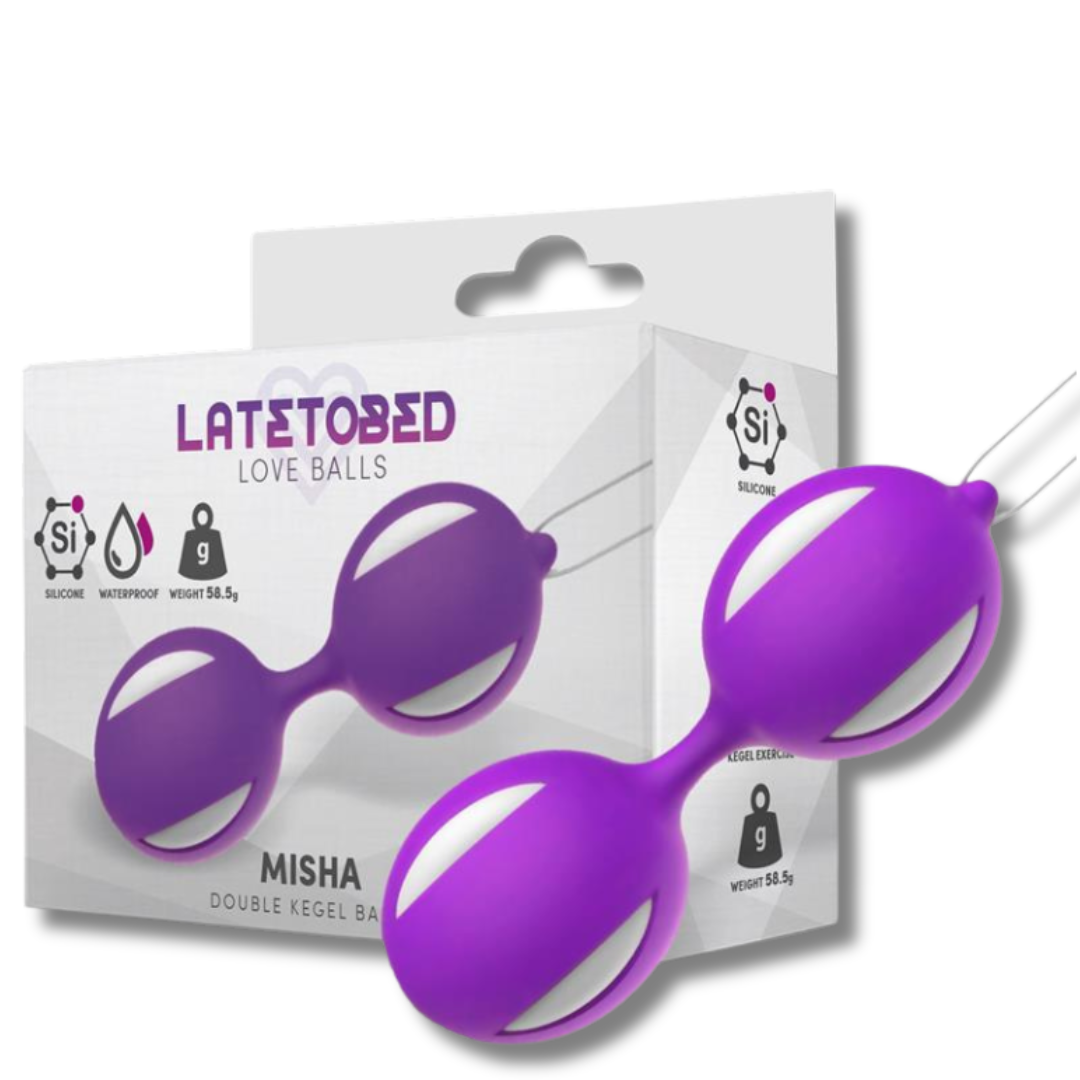 Bola de Kegel Doble Misha 58,5g - LATETOBED