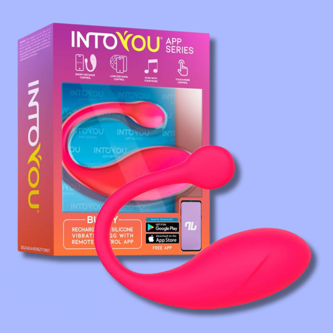 Huevo Vibrador Bulby con APP Rosa Intenso APP SERIES - NTOYOU