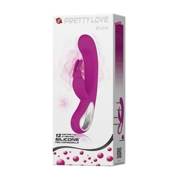 Vibrador Webb Color Púrpura - PRETTYLOVE