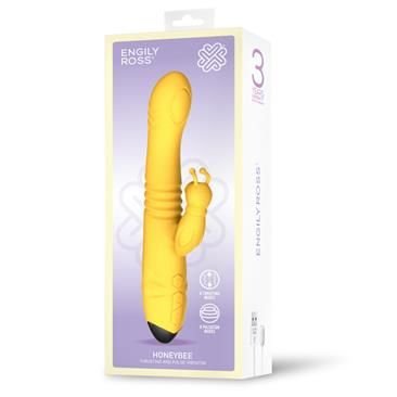ENGILY ROSS Honeybee Vibrador con Thrusting y Pulsación