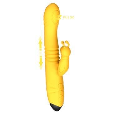ENGILY ROSS Honeybee Vibrador con Thrusting y Pulsación