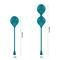 ADALET Spheres Set de 2 Bolas Kegel