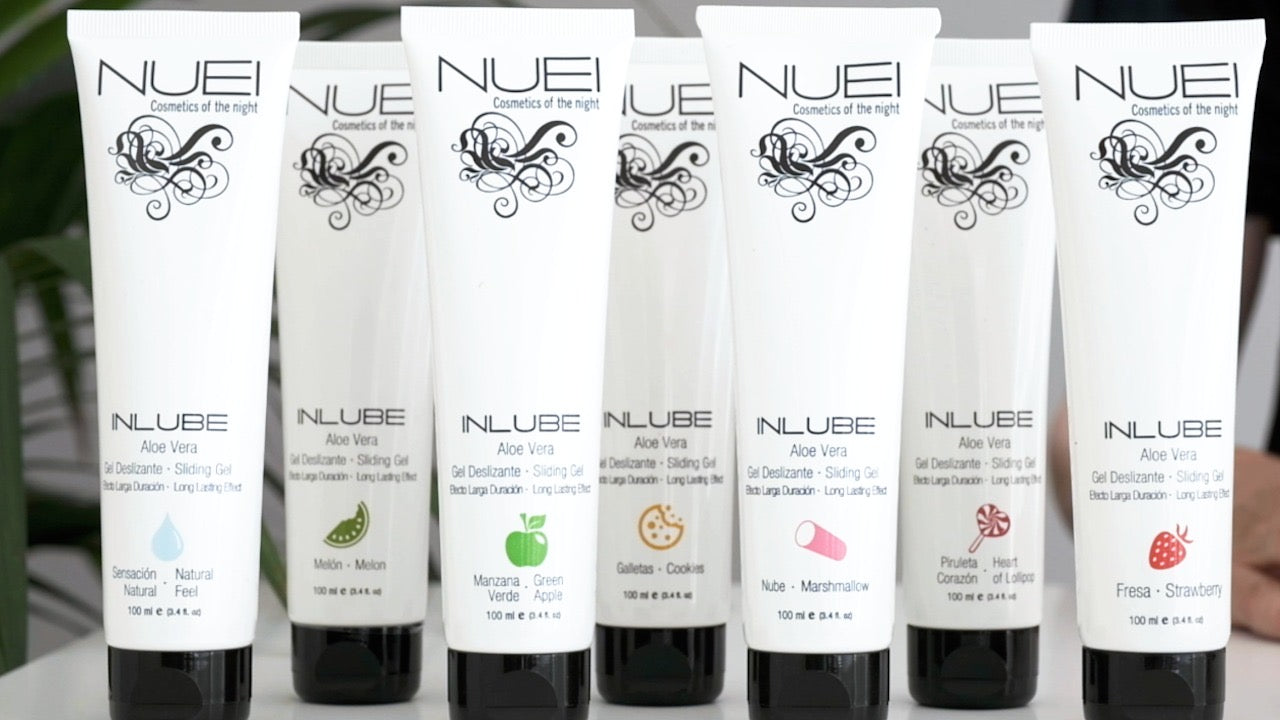 Inlube Lubricante Base Agua SABORES 100ml - NUEI