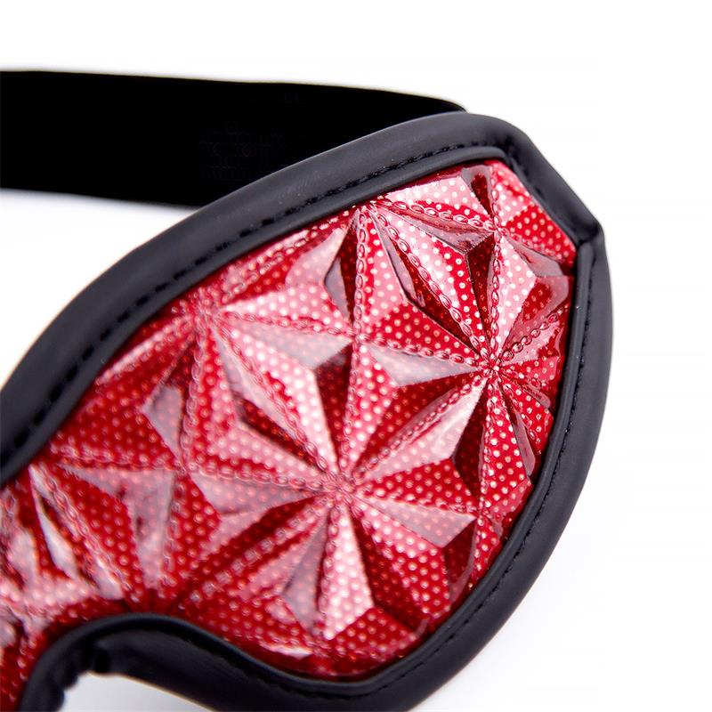 Antifaz Diamond Cuero Vegano - DIAMOND LINE - INTOYOU
