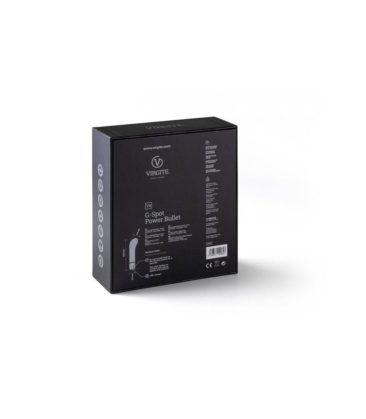 Bala Vibradora V4 - Estimulador Punto G - VIRGITE