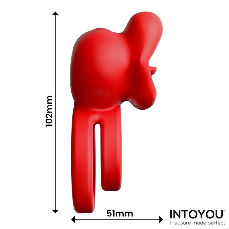 Anillo Vibrador Bittey con Biting - Mordisqueo - INTOYOU