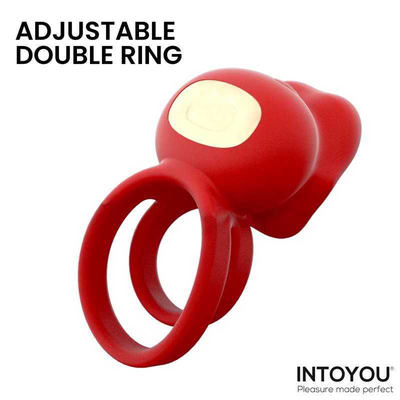 Anillo Vibrador Bittey con Biting - Mordisqueo - INTOYOU