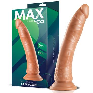 DILDO REALISTA CAGE NATURAL 22 CM - MAX & CO