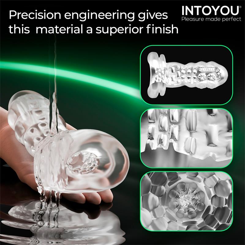 MASTURBADOR CONOR CON THRUSTING, VIBRACIÓN Y CALOR - INTOYOU