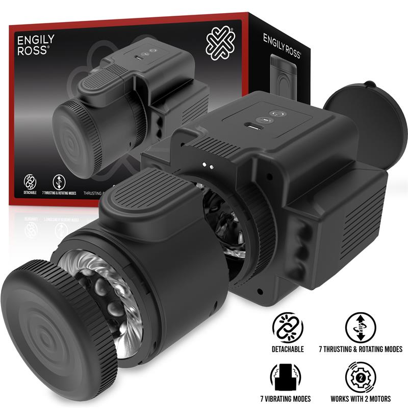 Masturbador de Cámara con Rotación y Thrusting Cumera - ENGILY ROSS
