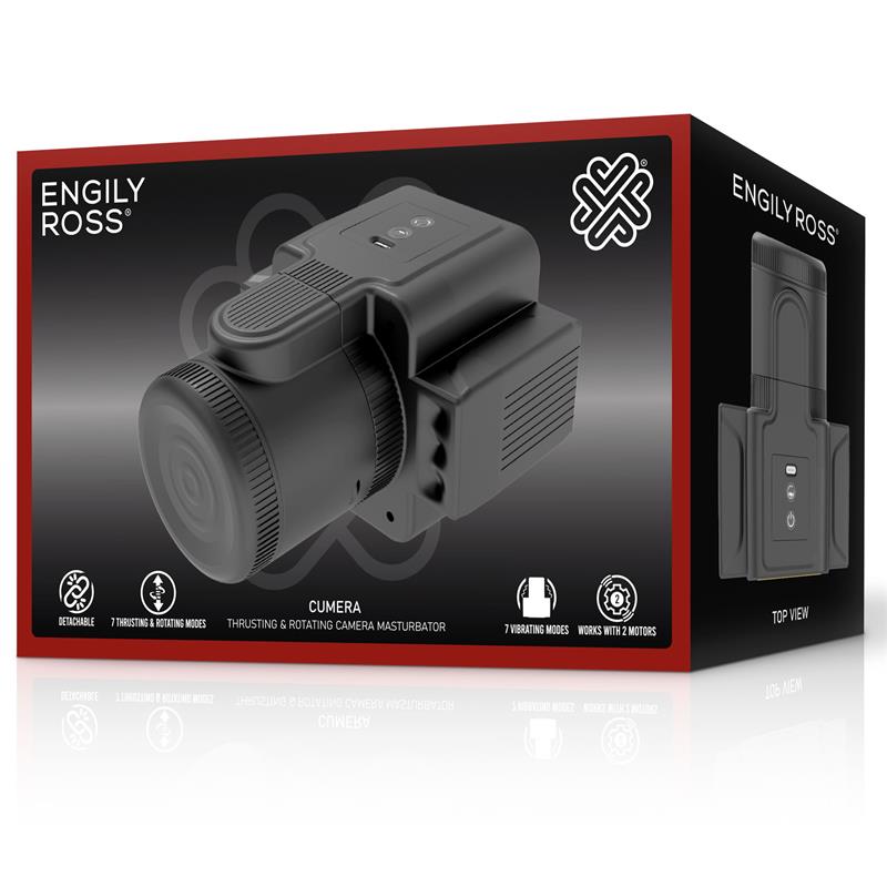 Masturbador de Cámara con Rotación y Thrusting Cumera - ENGILY ROSS
