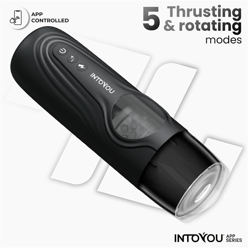Masturbador Masculino Egor con Rotación y Thrusting con APP - INTOYOU APP SERIES