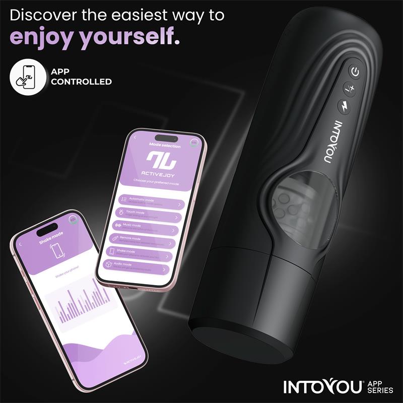 Masturbador Masculino Egor con Rotación y Thrusting con APP - INTOYOU APP SERIES