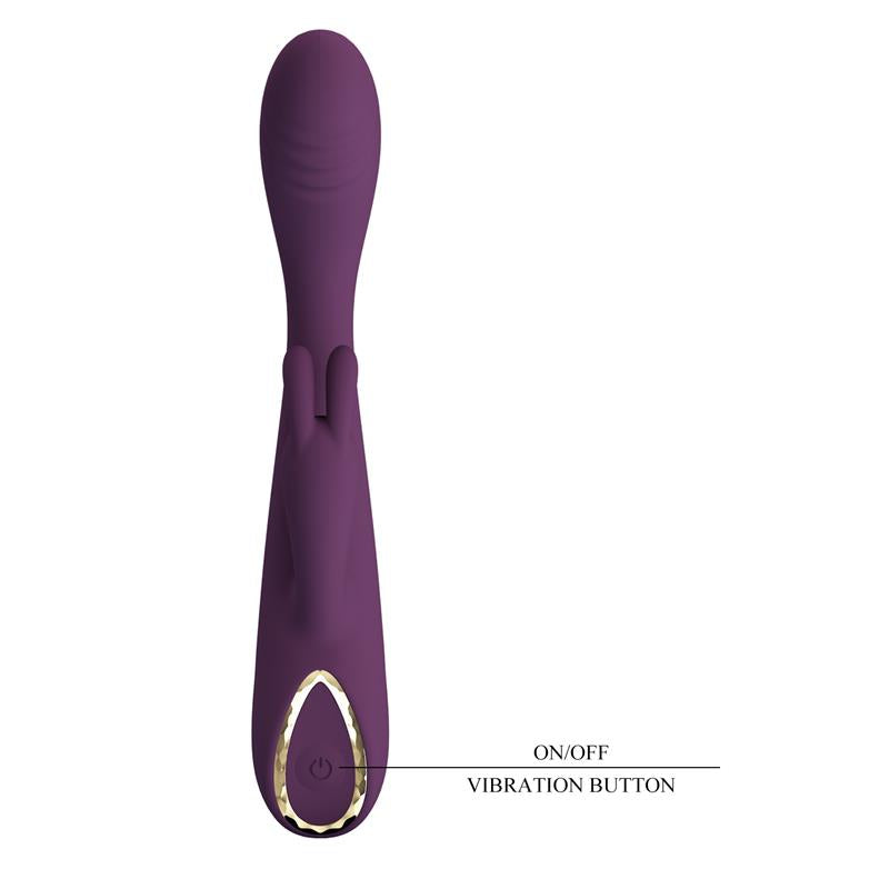 Vibrador Emma con Conejito - PRETTYLOVE