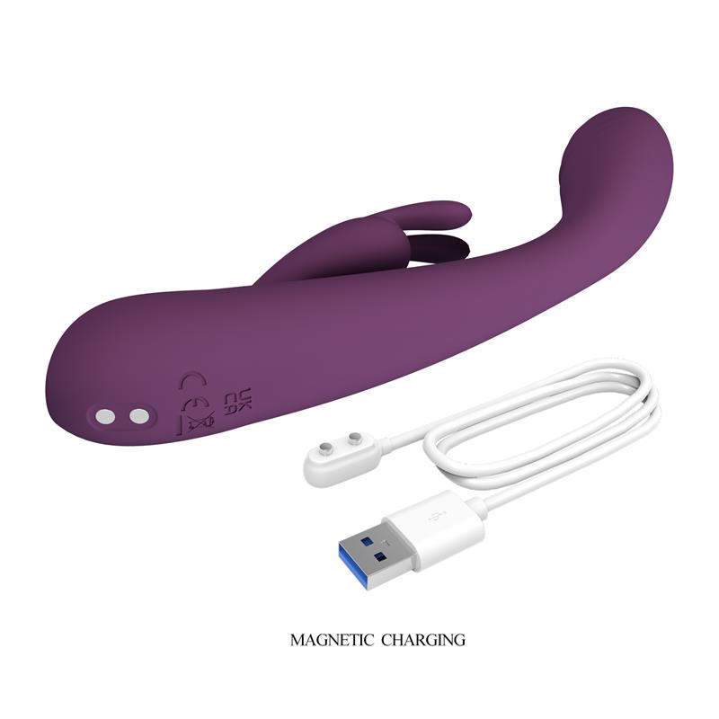 Vibrador Emma con Conejito - PRETTYLOVE