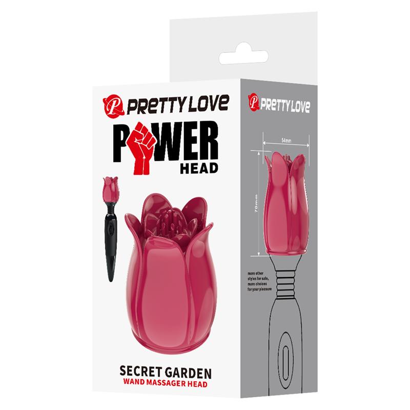 Cabezal Flower Wand para Masajeador Power Wand - PRETTYLOVE
