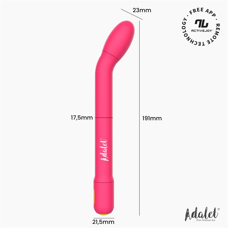 Estimulador Gently Punto G con APP ROSA / LAVANDA / PURPURA - ADALET - INTOYOU APP SERIES