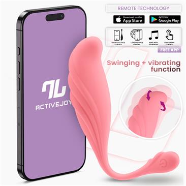 Huevo Vibrador con Movimiento Waving con APP USB - INTOYOU APP SERIES