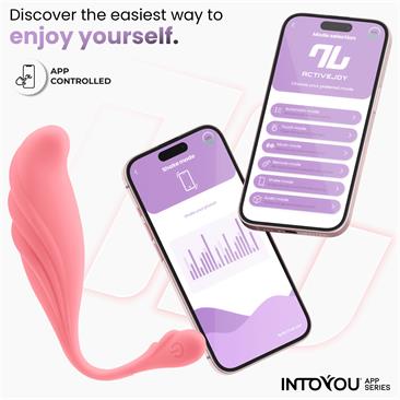Huevo Vibrador con Movimiento Waving con APP USB - INTOYOU APP SERIES