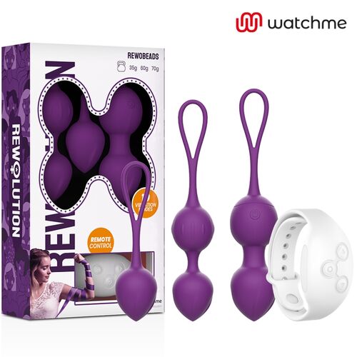 REWOBEADS BOLAS VIBRADORAS CONTROL REMOTO CON TECNOLOGIA WATCHME - REWOLUTION
