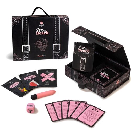 SEX ON THE BEACH TRAVEL KIT (ES/EN/DE/FR/NL/PT) - SECRETPLAY
