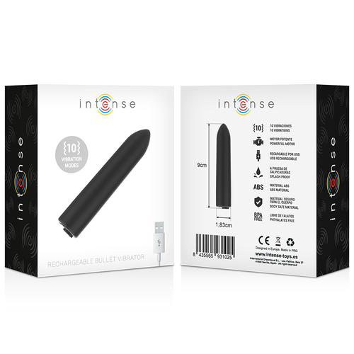BALA VIBRADORA 10 MODOS VIBRACIÓN - INTENSE