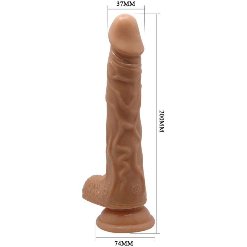 DILDO EAUTIFUL ENCOUNTER BODACH VIBRACIÓN Y ROTACIÓN 20cm - BAILE