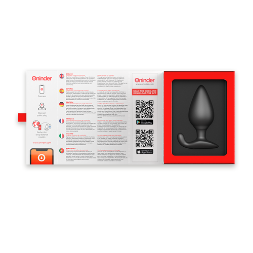PLUG RIO ANAL VIBRADOR NEGRO - APP GRATUITA - ONINDER