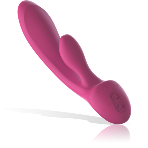 VIBRADOR LUIGI RABBIT SILICONA LIQUIDA ESTIMULADOR PUNTO A Y G - INTENSE