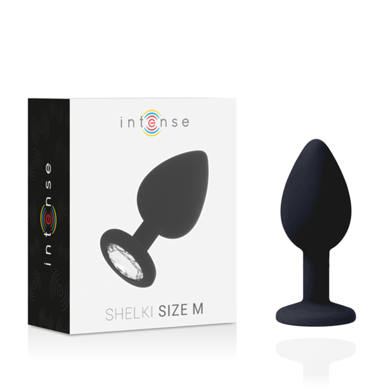 PLUG ANAL SHELKI NEGRO TALLA S /M / L - INTENSE