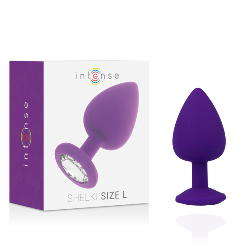 PLUG ANAL SHELKI LILA TALLA S / M / L - INTENSE