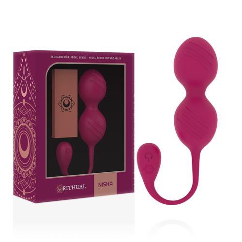 NISHA BOLAS KEGEL RECARGABLES VIBRADORAS ORQUIDEA - RITHUAL -