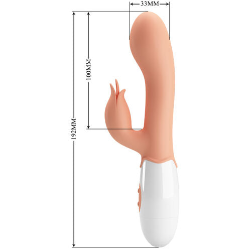 Vibrador Bloody Mary Doble estimulación con 2 Motores y 30 Funciones PILA - PRETTY LOVE