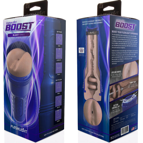 ANO MASTURBADOR BLAST LM FLESH RP - FLESHLIGHT BOOST