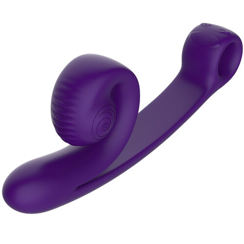 VIBRADOR CURVE MORADO / NEGRO / ROSA / NARANJA - SNAIL VIBE