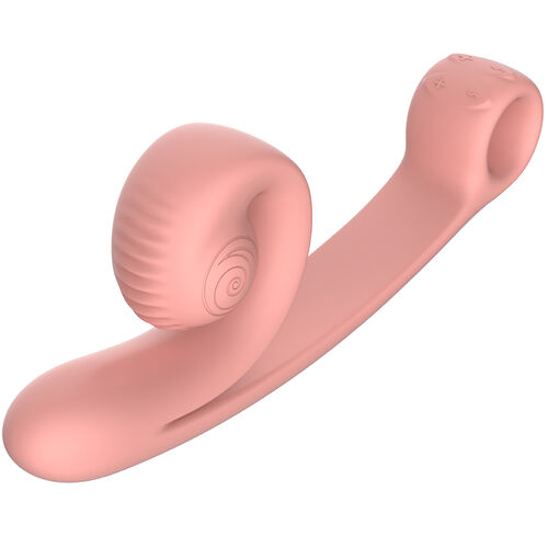 VIBRADOR CURVE MORADO / NEGRO / ROSA / NARANJA - SNAIL VIBE