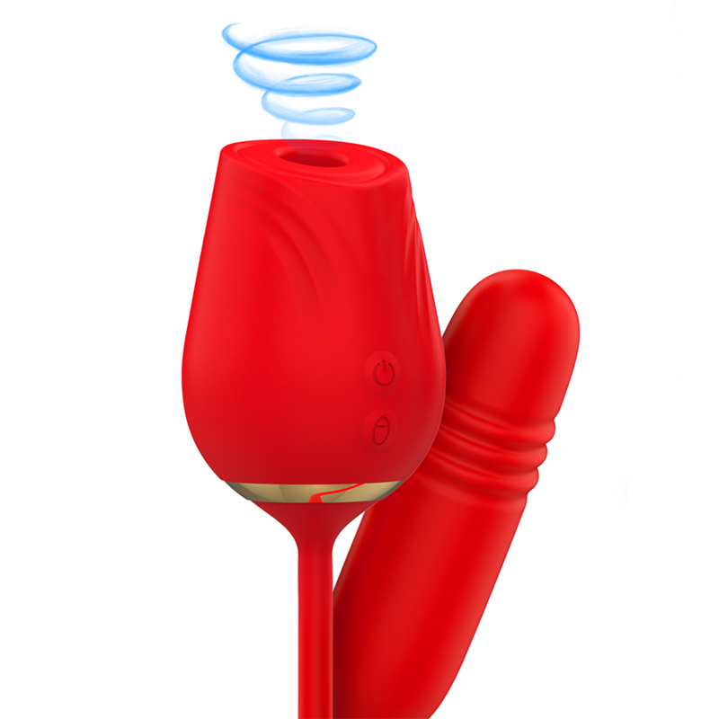 SUCCIONADOR DOBLE AMALFI DOBLE PLEASURE SUCCIONADOR + UP AND DOWN - MIA