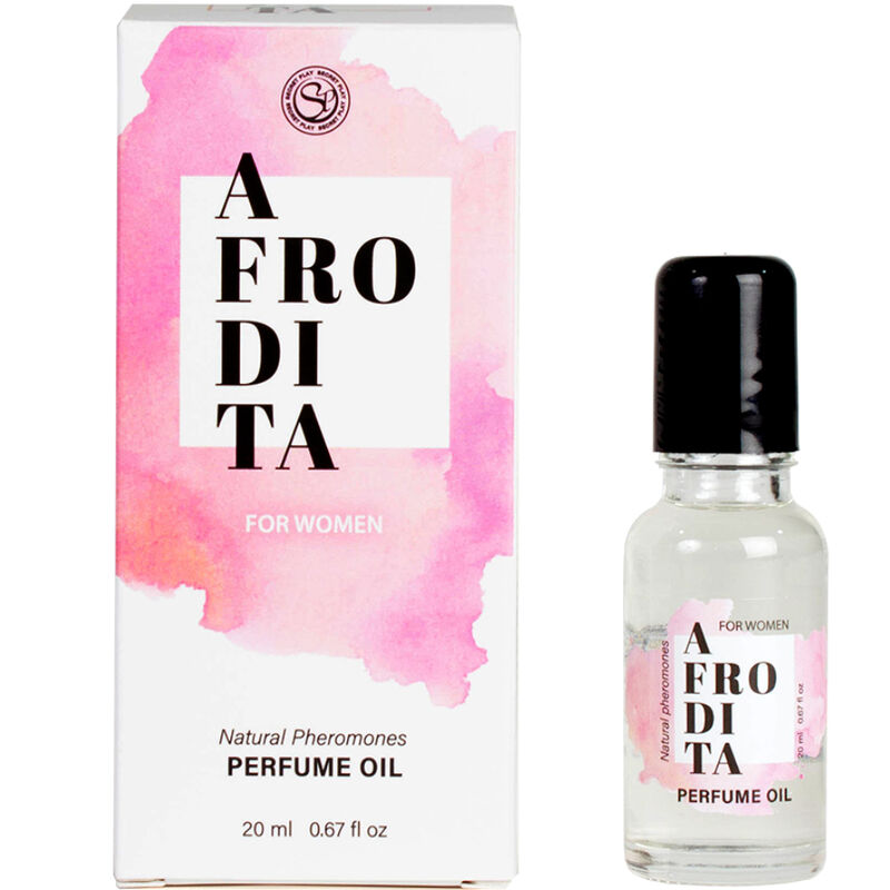 AFRODITA PERFUME EN ACEITE FEROMONAS MUJER 20 ML - SECRETPLAY